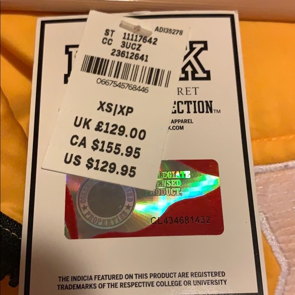 NWT Victoria Secret PINK IOWA bomber puffed coat - Picture 7 of 8